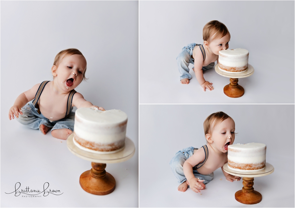 Bennett's Georgetown KY One Year Cake Smash Session