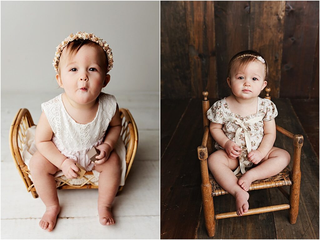 Bryce’s one-year photoshoot in Georgetown, KY