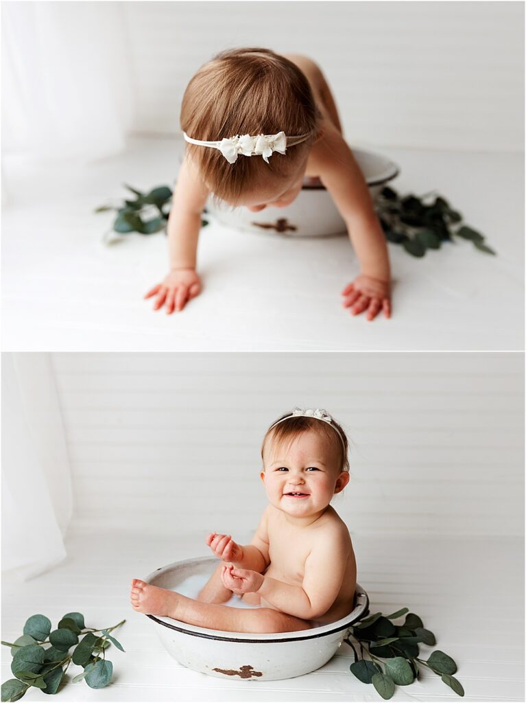 Bryce’s one-year photoshoot in Georgetown, KY