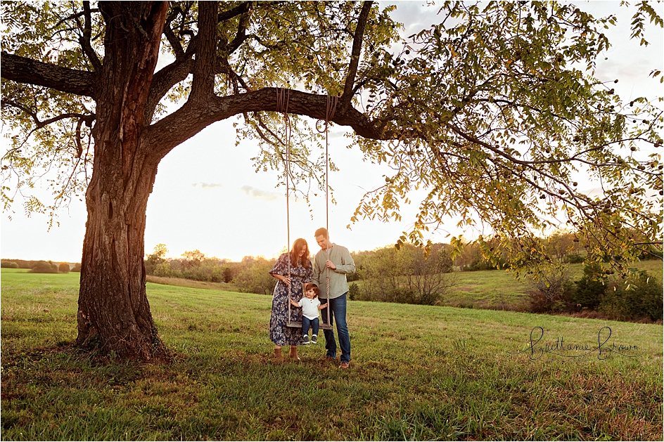Golden Hour Family Photos in Georgetown KY