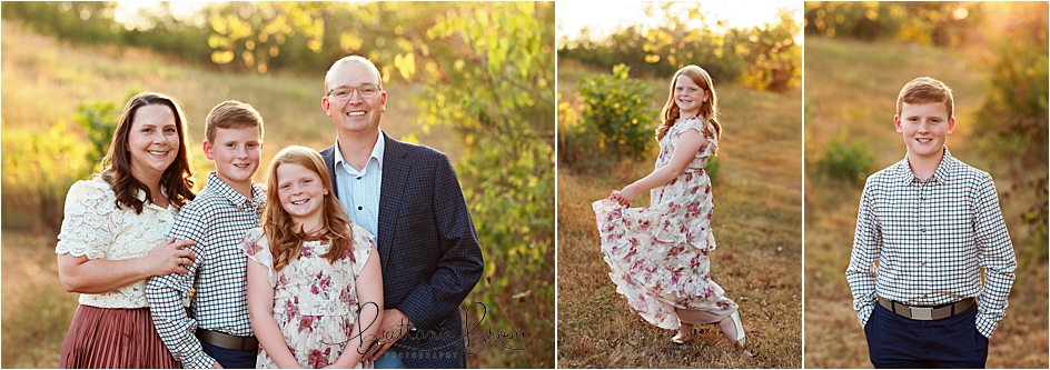 Sunset sessions in Georgetown. Family pictures and individual sibling pictures.